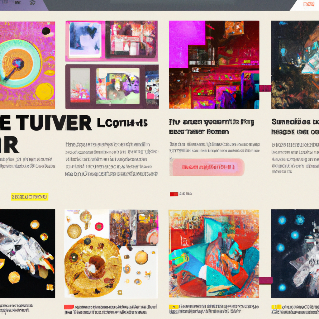 Gallery tile: collection of mini-world concept art